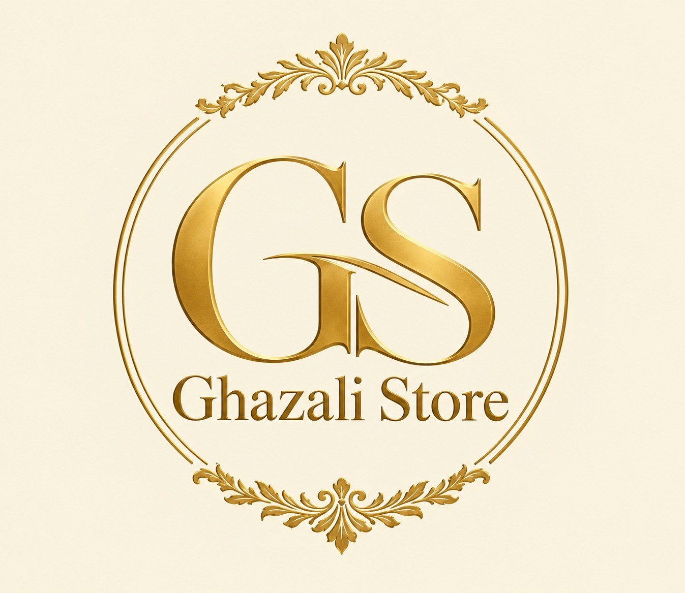Ghazali Store — GS gold logo