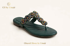 Forest Jewel Toe-Post Sandals - Ghazali Store Pakistan